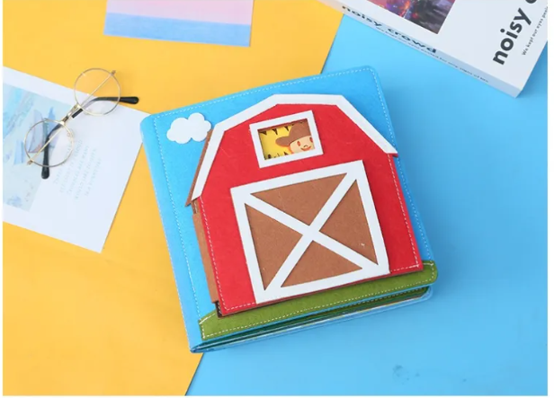 Children's Felt Puzzle Book for Early Education