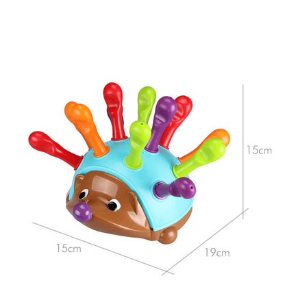 Hedgehog Puzzle Toy for Early Childhood Learning