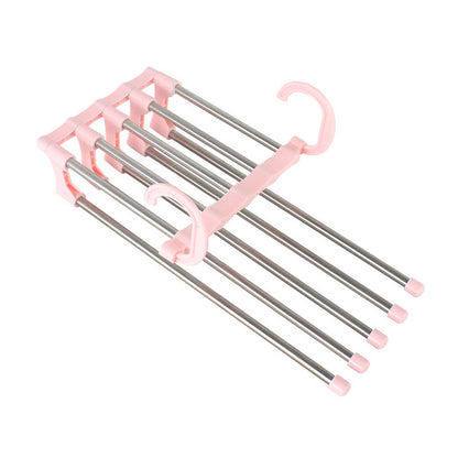 Multifunctional Stainless Steel Telescopic Trouser Hanger