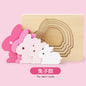 Wooden 3D Animal Puzzle for Early Childhood Education