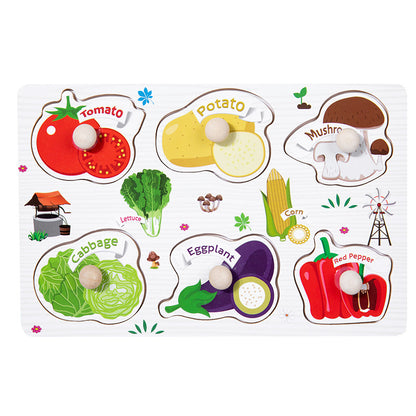 Wooden 3D Animal Puzzle Toy for Early Learning