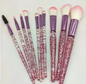 Makeup Brush Set of 10 - Face, Eye, and Contour Brushes