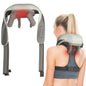 adomii Electric Shiatsu Neck and Back Massager for Pain Relief - Deep Tissue Massager w/Heat Function to Relax Muscles - Cordless Shoulder & Neck Massager w/ 4D Kneading Heated Massage - Ideal Gift
