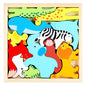 3D Cartoon Animal Wooden Puzzle for Early Learning