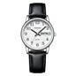 DIZIZID Watches for Men Mens Easy Reader Watch Minimalist Mens Wrist Watches Analog Quartz Date Waterproof Classic Elegant Watch with Black Leather Band