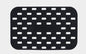 2pcs Black Silicone Mats for Air Fryer, Dishwasher Safe