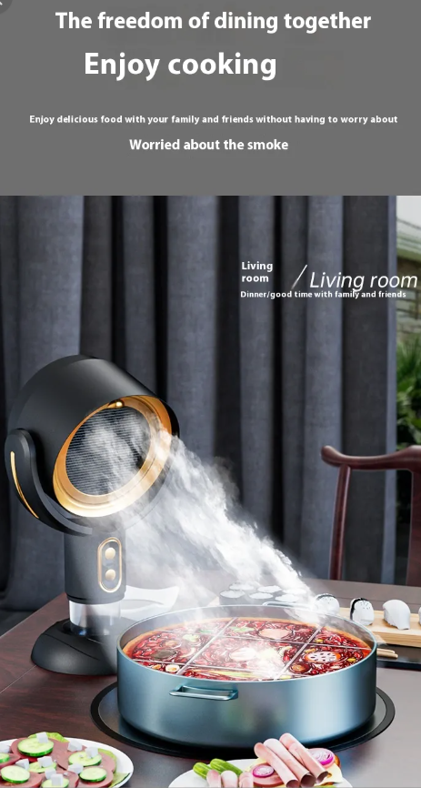 Portable Desktop Range Hood