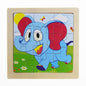 Montessori Early Education 3D Animal Wooden Puzzle (9 Pieces)