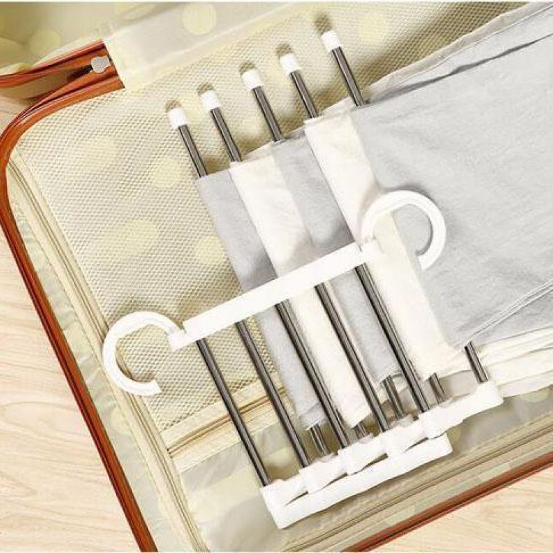Multifunctional Stainless Steel Telescopic Trouser Hanger