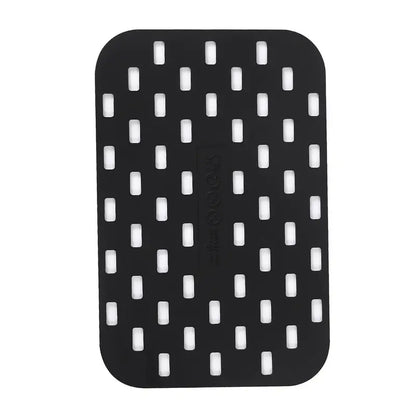 2pcs Black Silicone Mats for Air Fryer, Dishwasher Safe