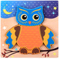 3D Animal Wooden Puzzle for Kids Ages 1-3