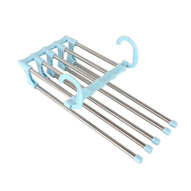 Multifunctional Stainless Steel Telescopic Trouser Hanger