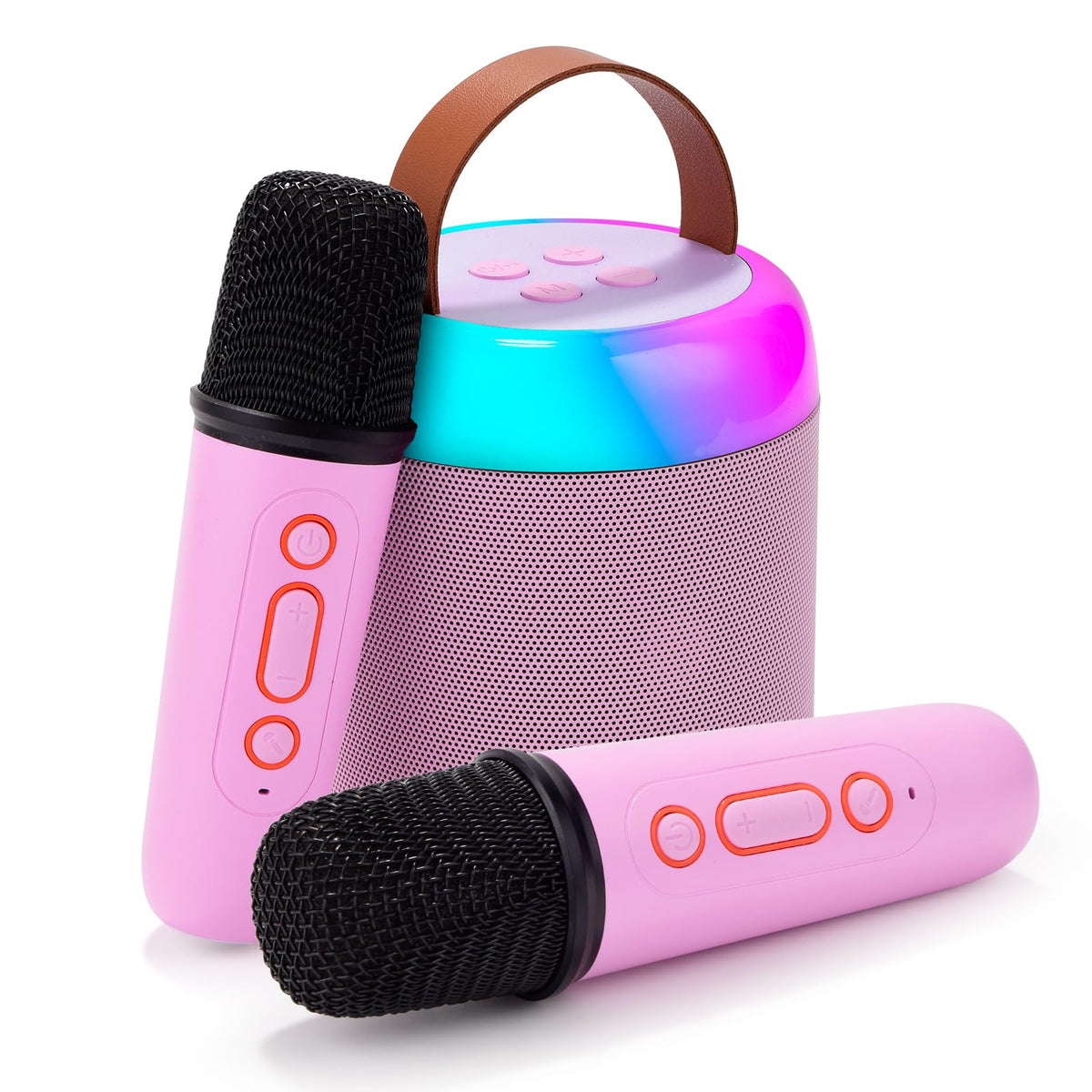 Birthday Gifts for 3 4 5 6 7 8 9 10 11 12 Year Old Toys Girls Boys Christmas Stocking StuffersKaraoke Machine for Kids Teens Adults Portable Bluetooth Speaker with Wireless Microphone