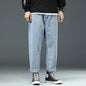 Men's Summer Wide-Leg Loose Straight Jeans (Large Size)