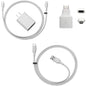 Google Official Pixel Charger for Pixel 3 and all Pixel Phones Android Charger Cable Bundle with Fast Charging Google 18w Wall Charger - Charges any USB-C Phone (4 Items)