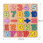 Digital Wooden ABC Puzzle for Early Learning Kids