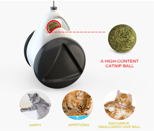 Tumbler Balanced Wheel Swinging Ball Cat Toy (Commission Agent)