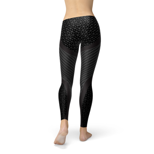 Womens Carbon Fiber Sports Leggings (Commission Agent)