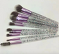 Makeup Brush Set of 10 - Face, Eye, and Contour Brushes