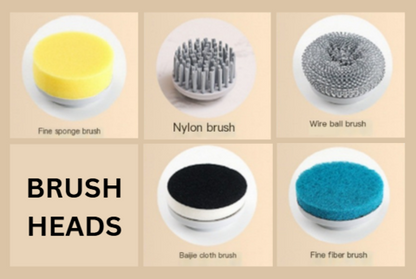 Multifunctional Handheld Electric Dish Brush