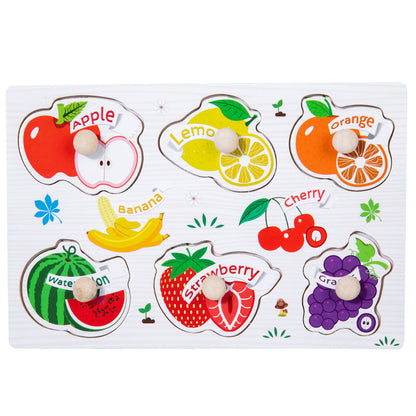 Wooden 3D Animal Puzzle Toy for Early Learning
