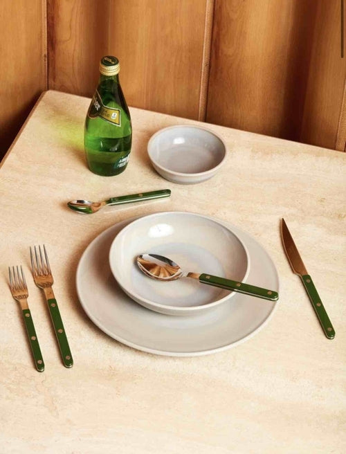 Set Of 10 Pcs French Dopamine Cutlery Flatware - Bistrot Style  (Commission Agent)